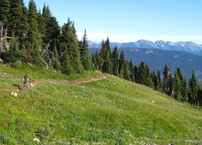 frisby ridge mountain biking