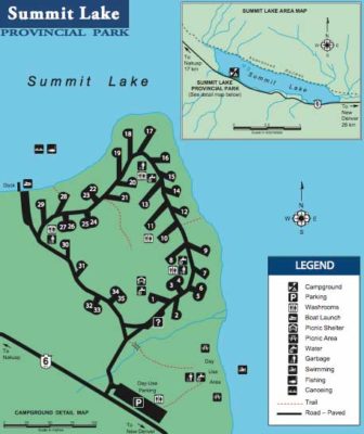 summit lake bc map Summit Lake Provincial Park West Kootenay Parks summit lake bc map